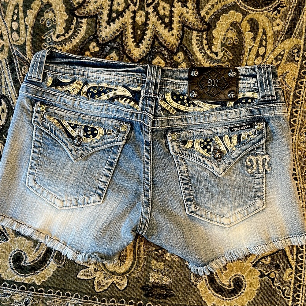 Miss Me 30 NWOT Blue Denim Jeans - Picture 4 of 16